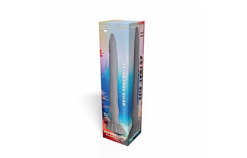 Monstar Cox SilfangCock Dildo 43 cm – Uniek Siliconen Genot