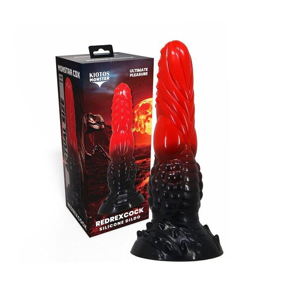 Monstar Cox RedrexCock Dildo 24,5 cm – Stoer & Veilig