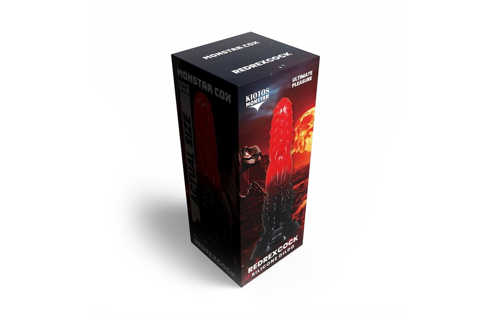 Monstar Cox RedrexCock Dildo 24.5 cm – Tough & Safe