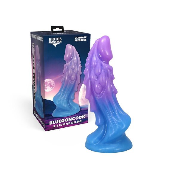 Monstar Cox BluegonCock Dildo 19 cm – Luxe Blauw-Paars