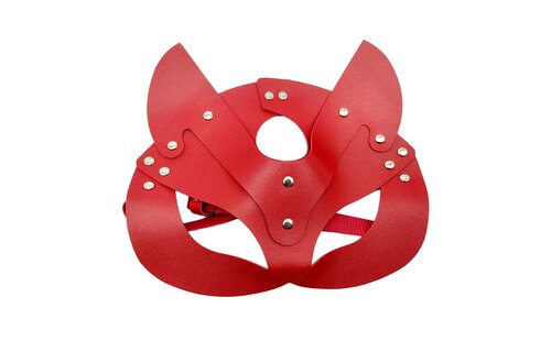 Katzenmaske Rot, Schwarz & Rosa | Stilvoll & Bequem