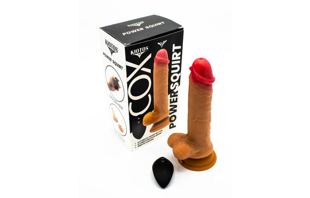 Power Squirting Vibratiedildo met Afstandsbediening