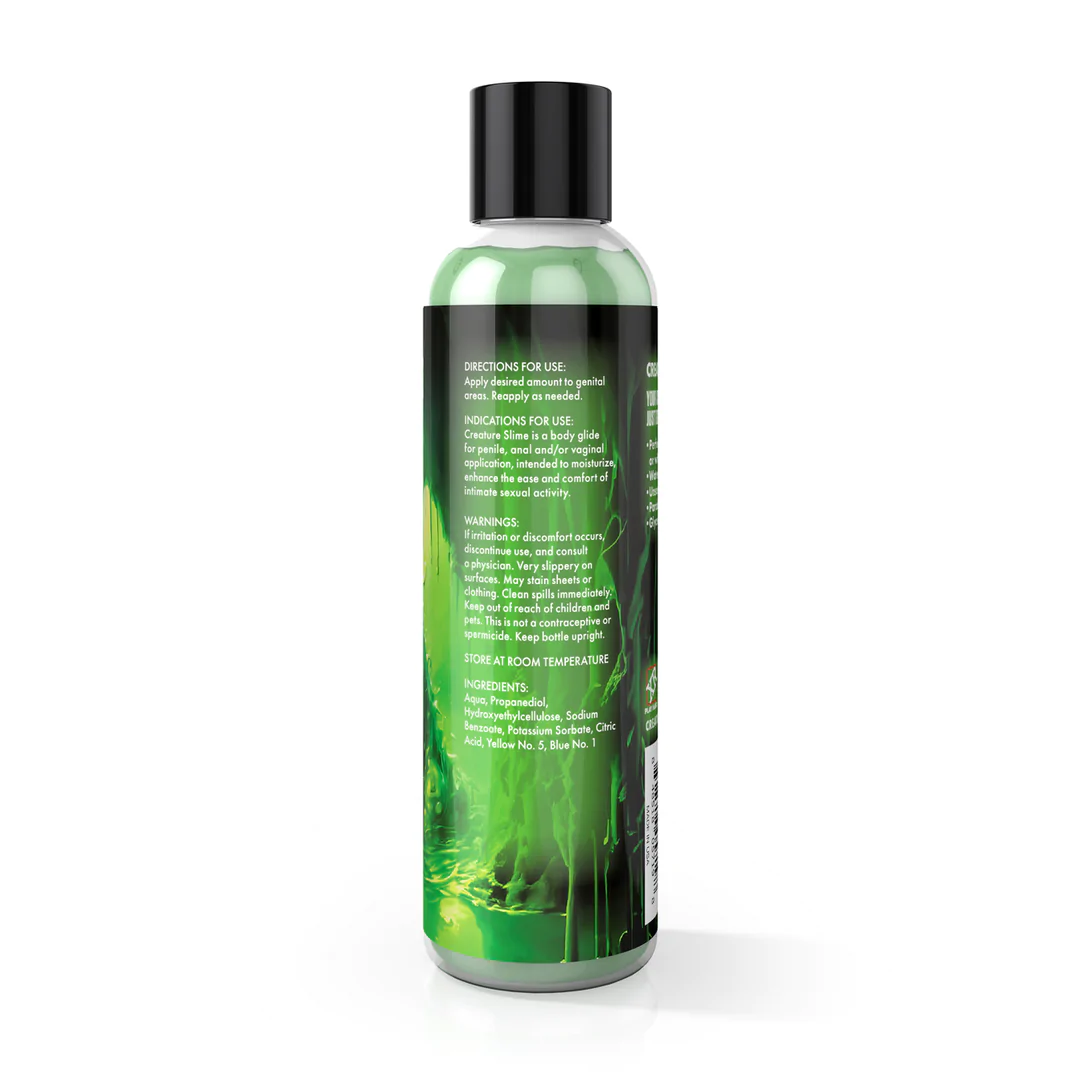 Creature Slime – Grün Slime – Gleitmittel auf Wasserbasis - 236 ml
