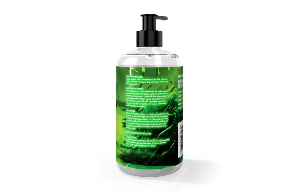Creature Slime Transparant – Gleitmittel auf Wasserbasis – 473 ml