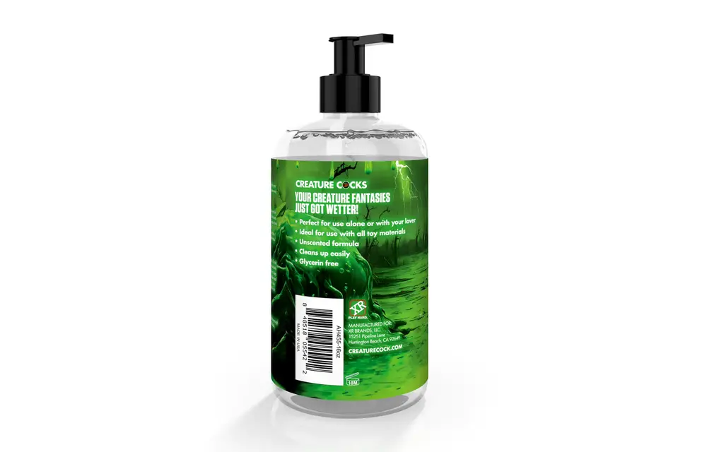 Creature Slime Transparant – Gleitmittel auf Wasserbasis – 473 ml