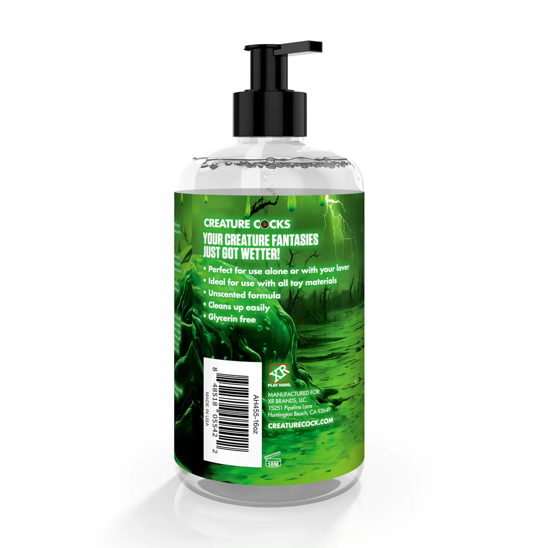 Creature Slime Glijmiddel Transparant 473 Ml | Waterbasis
