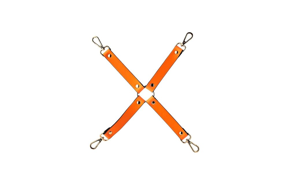 Hog Tie Glow In The Dark Orange – Safe Bondage Accessory