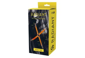 Hog Tie Glow In The Dark Orange – Safe Bondage Accessory