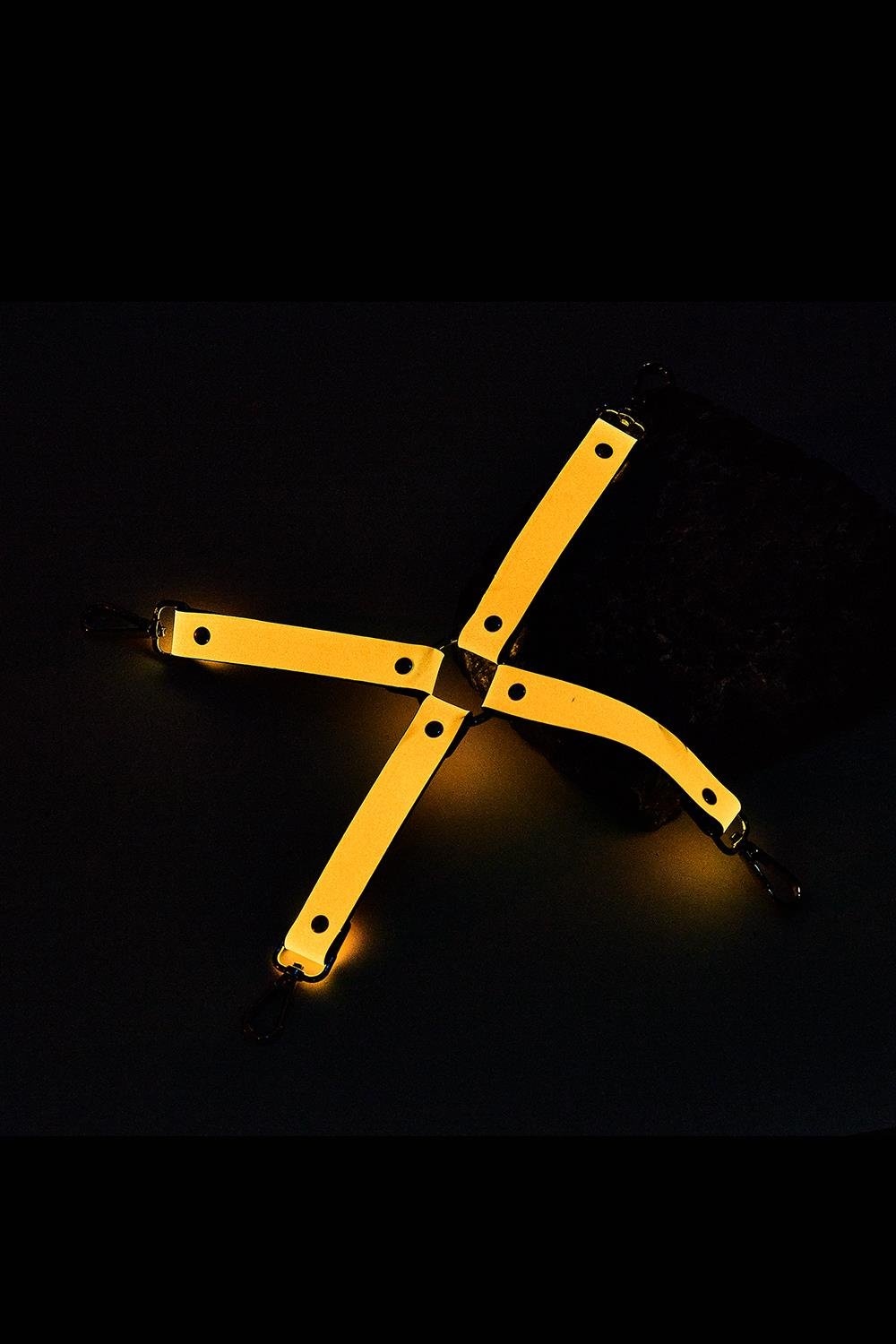 Hog Tie Glow In The Dark Oranje