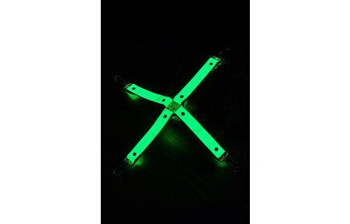 Hog Tie Glow In The Dark Groen – Bondage Accessoire Licht