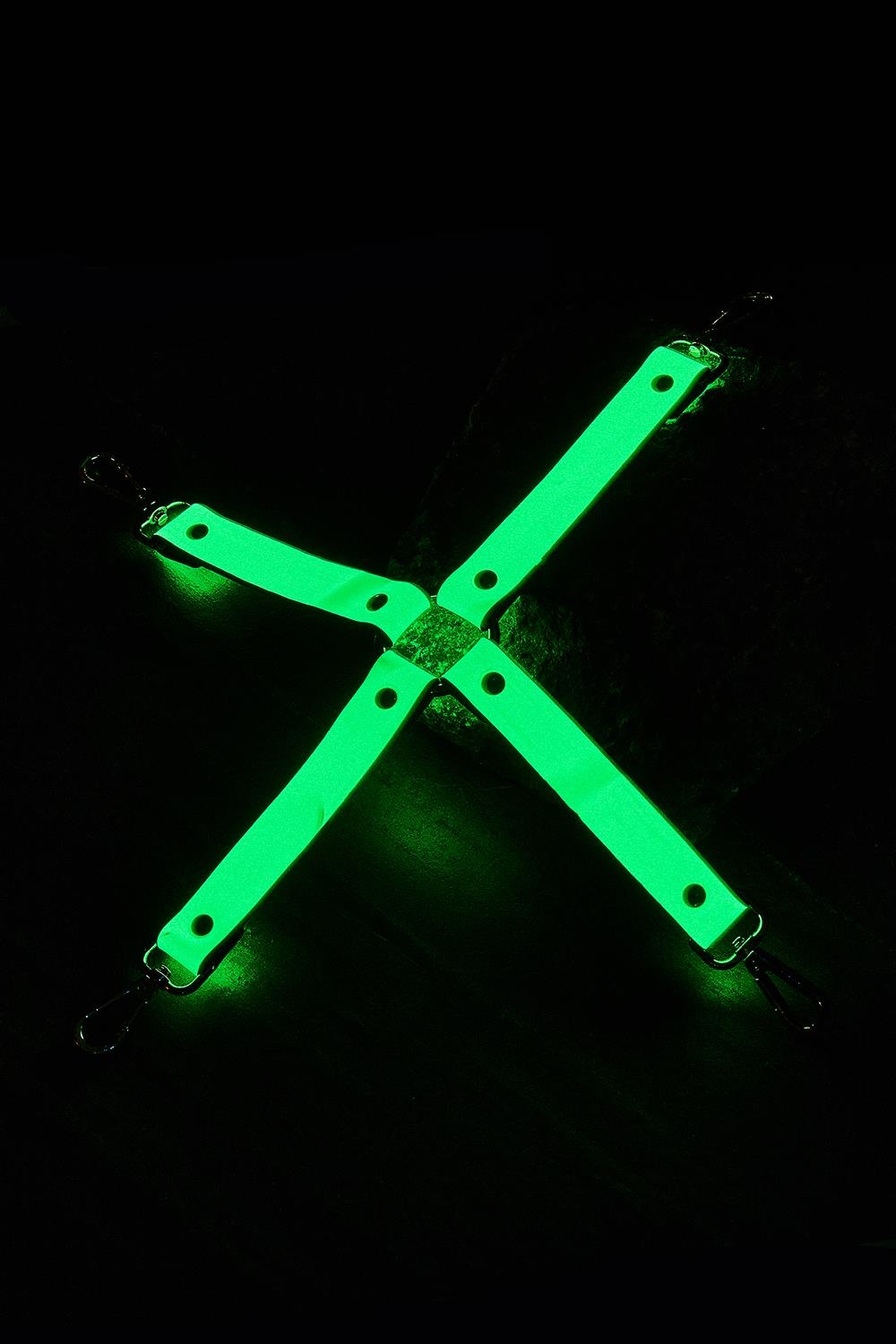 Hog Tie Glow In The Dark Groen – Bondage Accessoire Licht