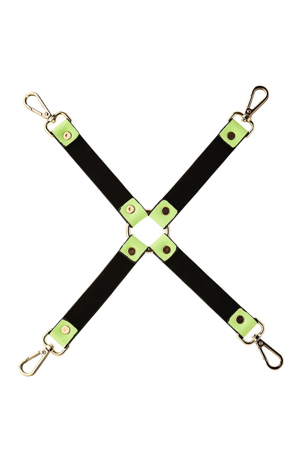 Hog Tie Glow In The Dark Grün – Bondage-Accessoire Licht