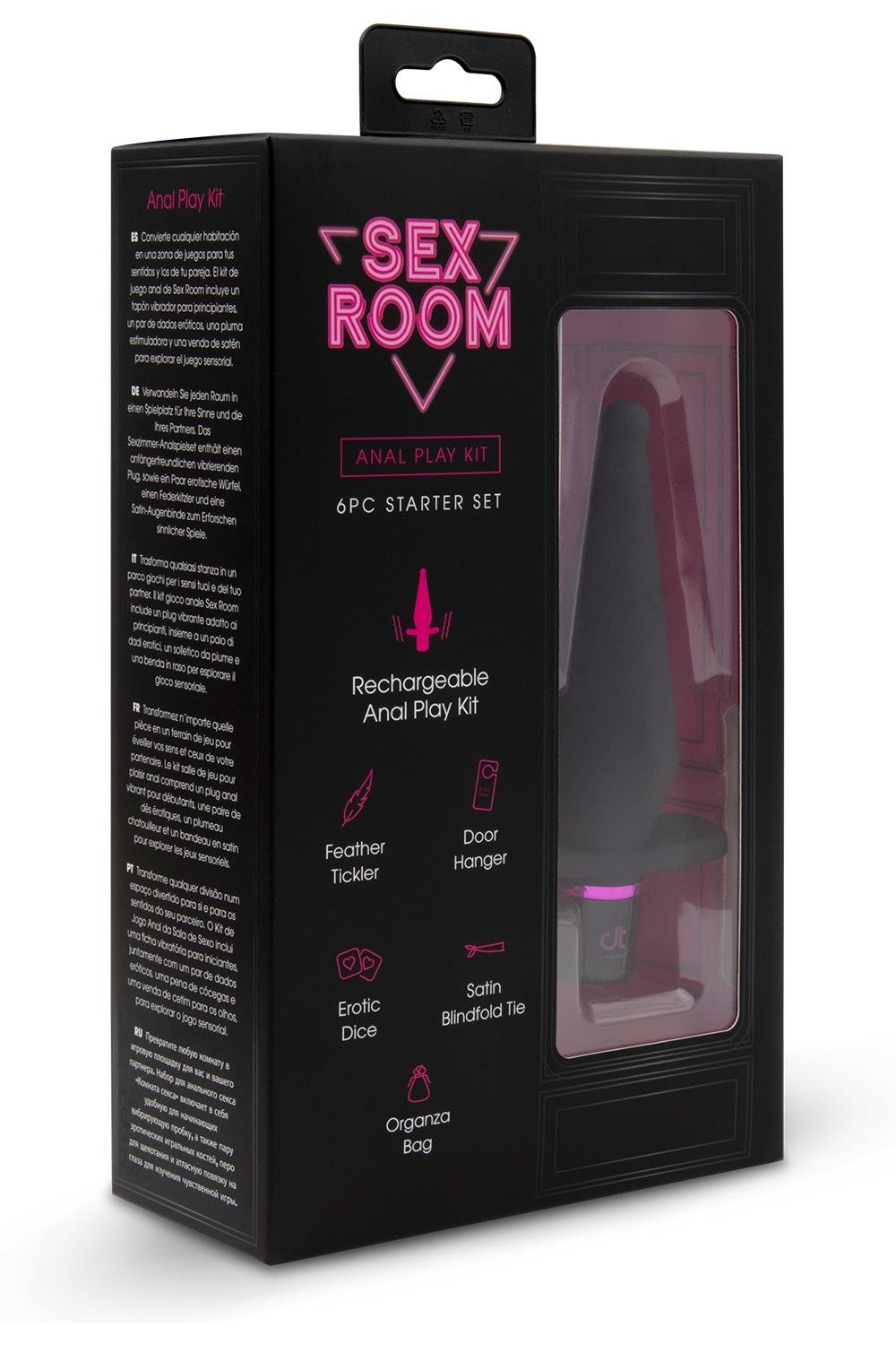Sex Room Anal Play Kit 13.5 cm | Beginner-friendly & Safe
