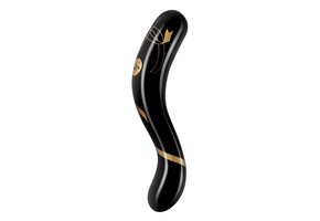 Secret Kisses Handgeblasener doppelseitiger Dildo 17,7 cm