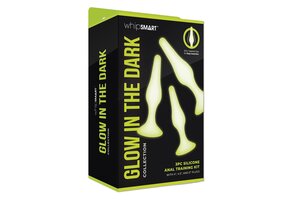 Whipsmart Glow-Dark Anal-Trainingsset 11,4-15,2 cm – 3-teilig