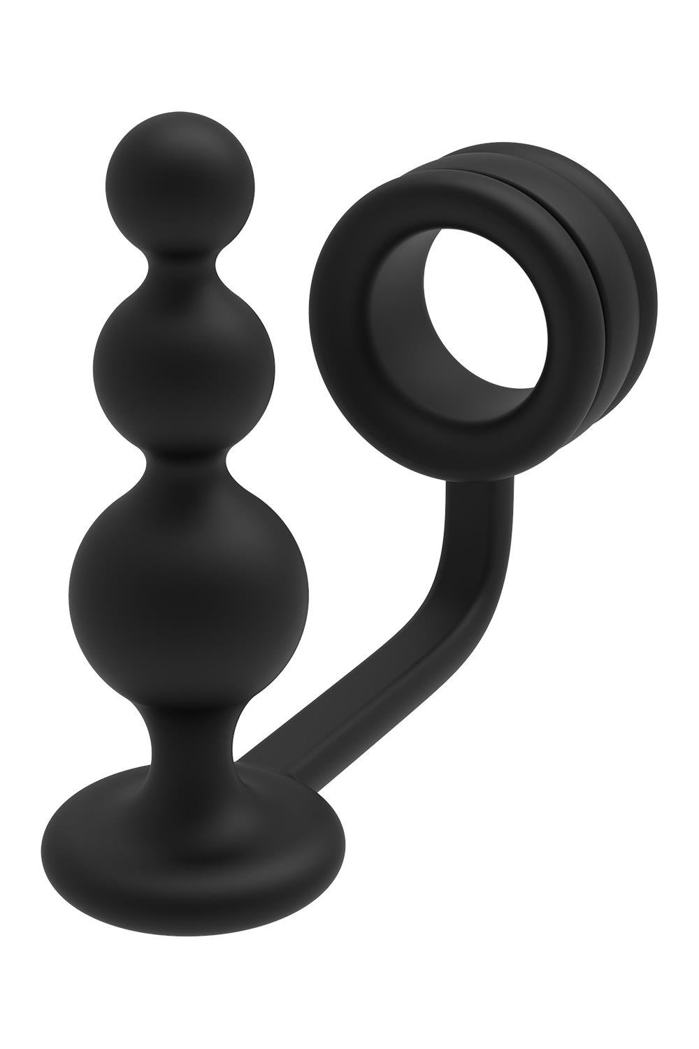 Dreamtoys Ramrod Cockring 11 cm mit abgestuftem Analplug