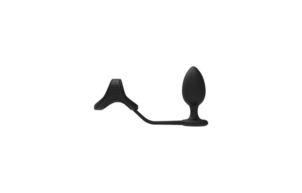 Dreamtoys Ramrod Cockstrap met Anaal Plug 9 cm - Comfort & Stimulatie