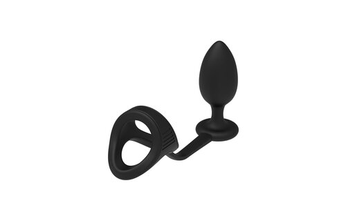 Dreamtoys Ramrod Cockstrap met Anaal Plug 9 cm - Comfort & Stimulatie