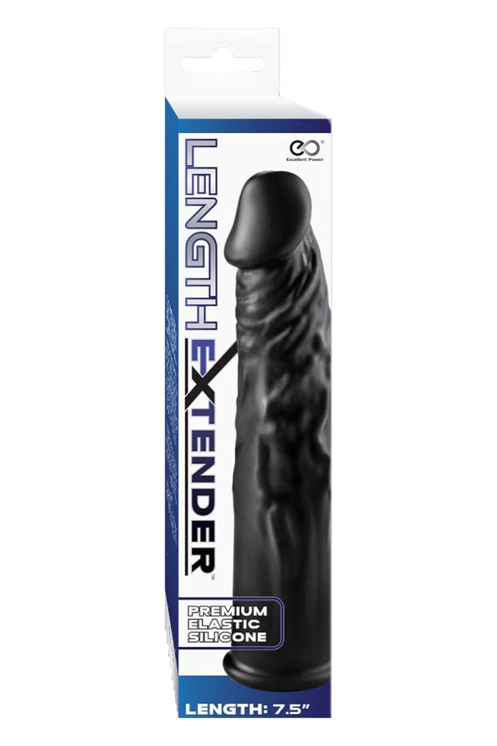 NMC Extension Sleeve 19 cm Black – Extra Length & Realistic Pleasure
