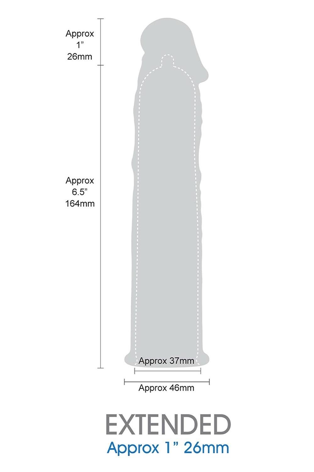 NMC Extension Sleeve 19cm Blue