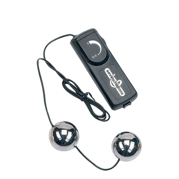 Seven Creations Orgasm Vibrating Ball Silver – Powerful Pleasure