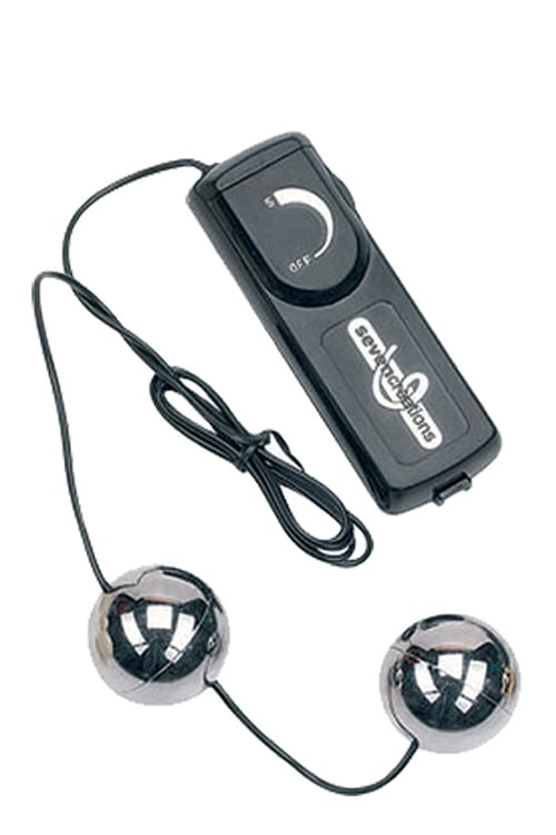 Seven Creations Orgasm Vibrating Ball - Silver