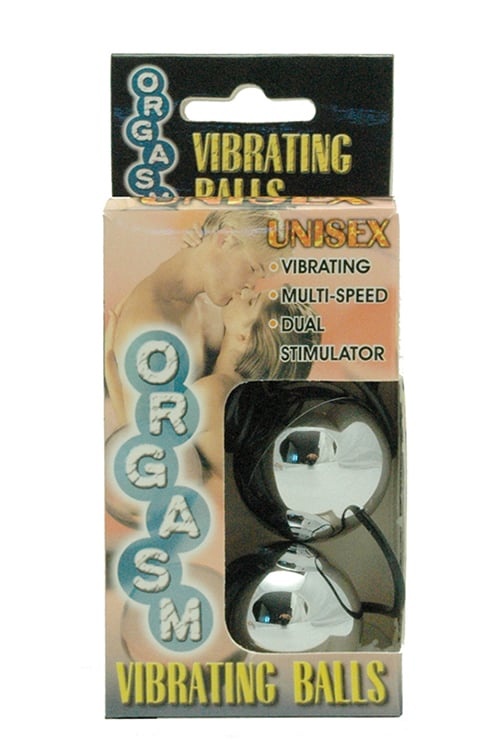 Seven Creations Orgasm Vibrating Ball - Silver