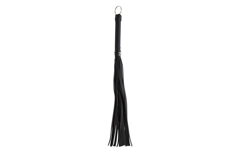 Guilty Pleasure BDSM Flogger Peitsche Schwarz