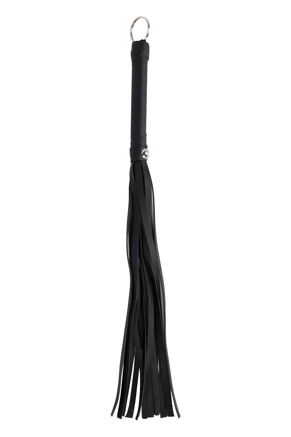 Guilty Pleasure BDSM Whip Black – Elegant Flogger Whip