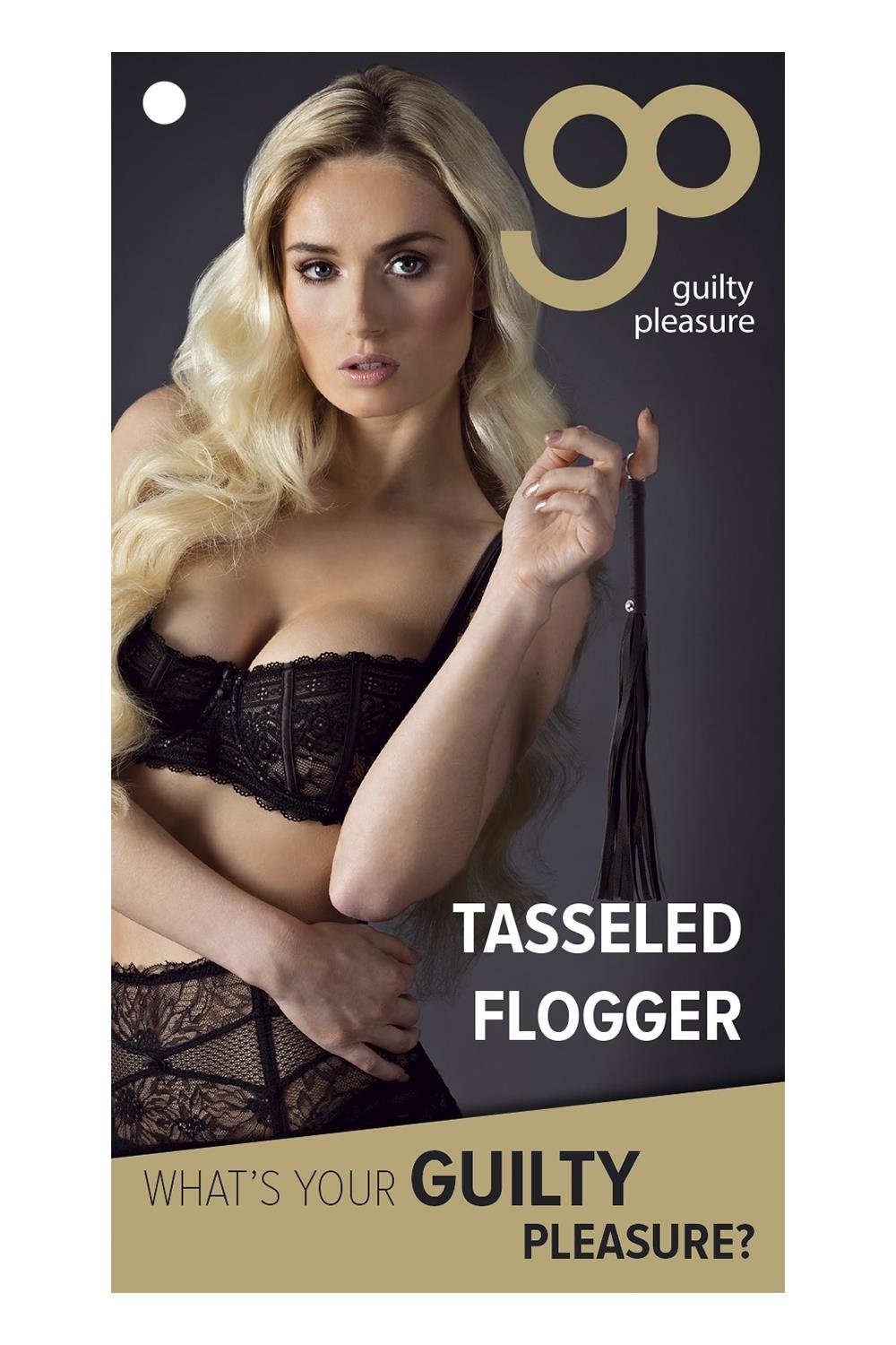 Guilty Pleasure Bdsm Zweep Zwart – Elegante Flogger Whip