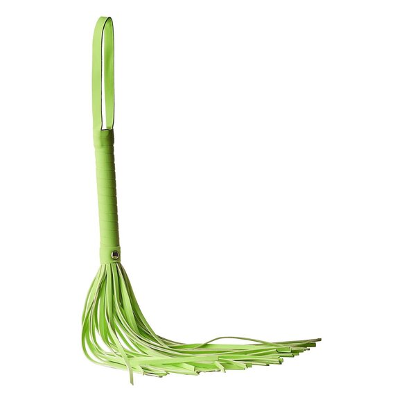 Dreamtoys Radiant Flogger Groen | Glow-In-The-Dark Bdsm Tool