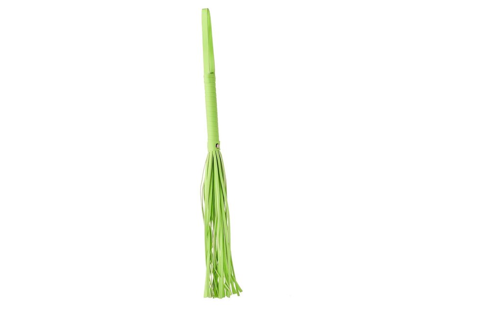 Dreamtoys Radiant Flogger Glow-in-the-Dark Green