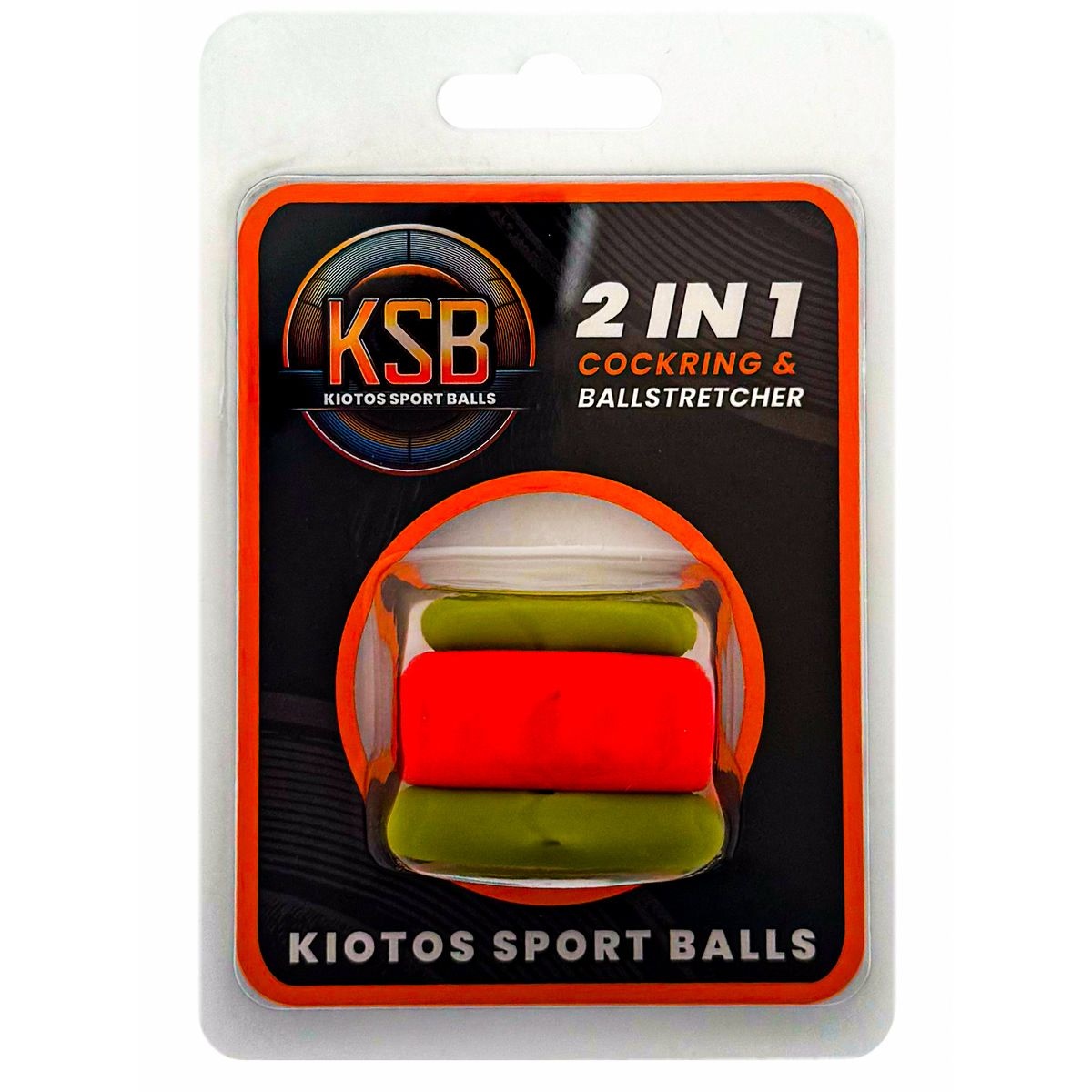 2-in-1 Cockring & Ballstretcher Set