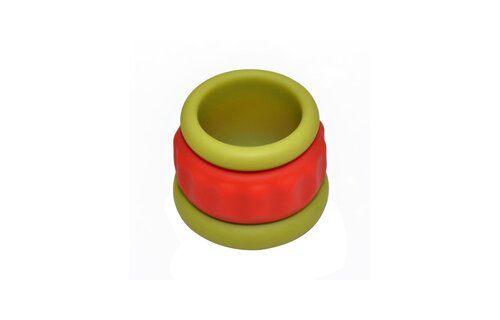 2 in 1 Cockring & Ball Stretcher Set