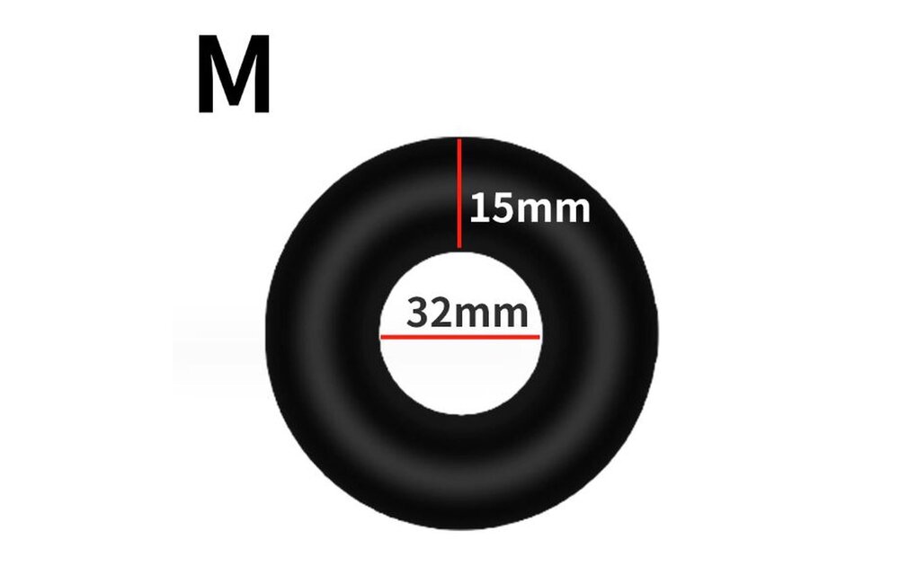 Silicone Thick Cock Ring - M
