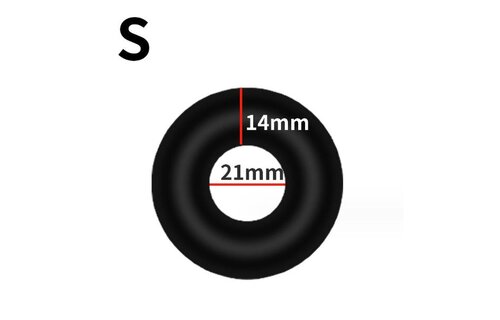 Siliconen Dikke Cockring S – Stevige Grip & Intense Sensatie