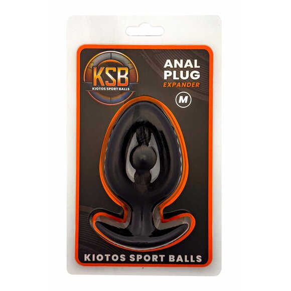 Silicone Anal Plug / Expander with Internal Ball - M