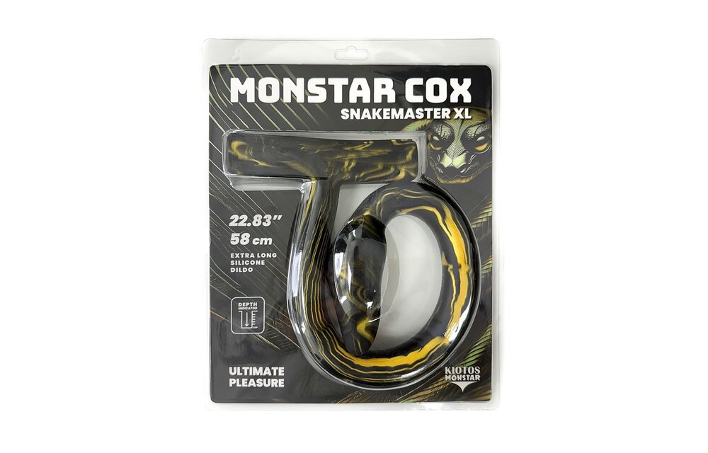 Monstar Cox Anaal Snakemaster XL - 59 cm