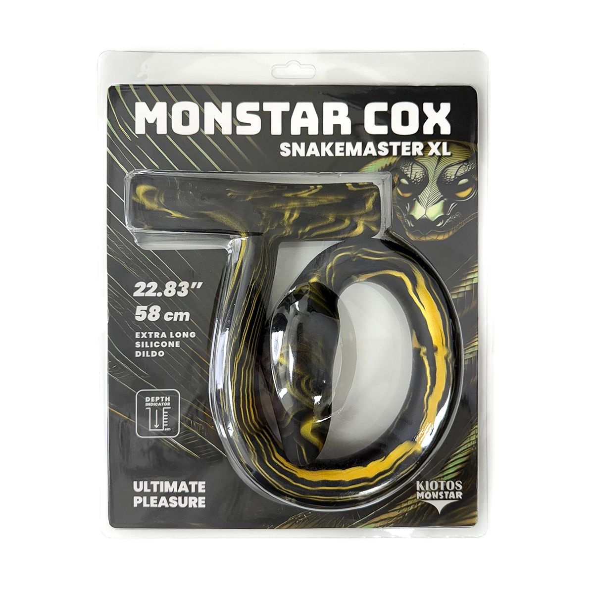 Monstar Cox Anaal Snakemaster XL - 59 cm