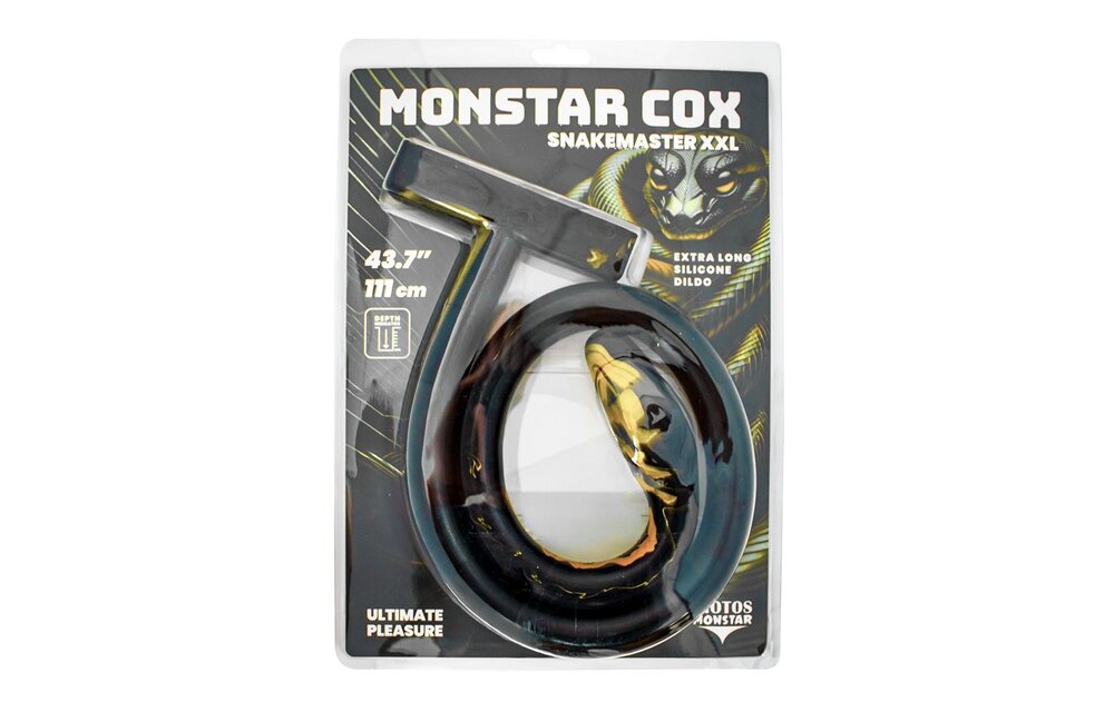 Monstar Cox Snakemaster XXL 111 cm – Ultra-flexibles Silikon