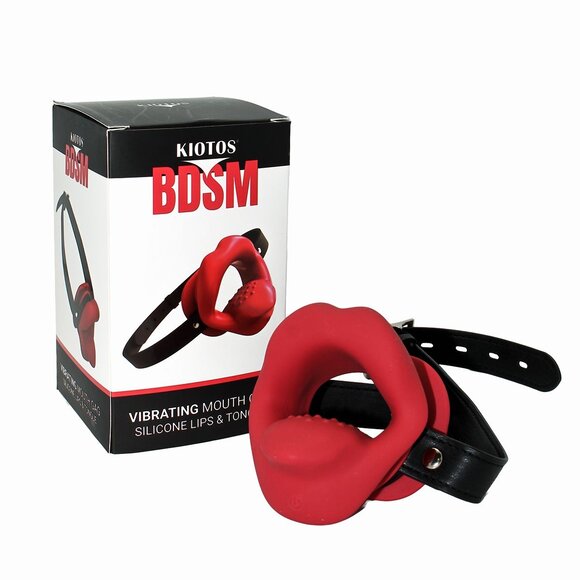 Vibrations-Mundknebel – Lippen & Zungen Edition