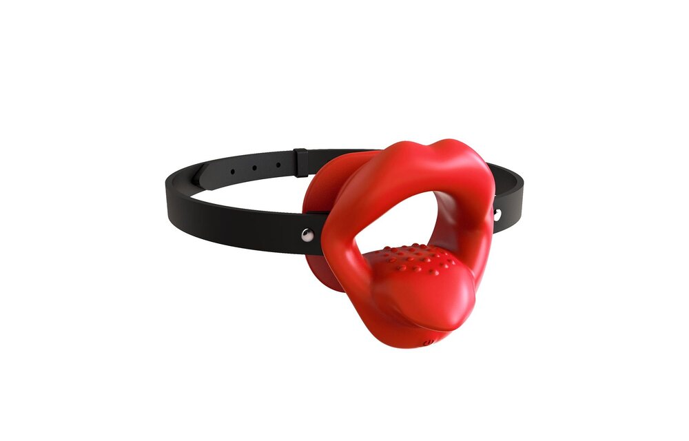 Vibrating Gag Lips & Tongue – Bondage With Intense Sensation