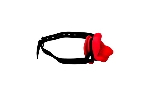 Vibrerende Gag Lippen & Tong – Bondage Met Intense Sensatie