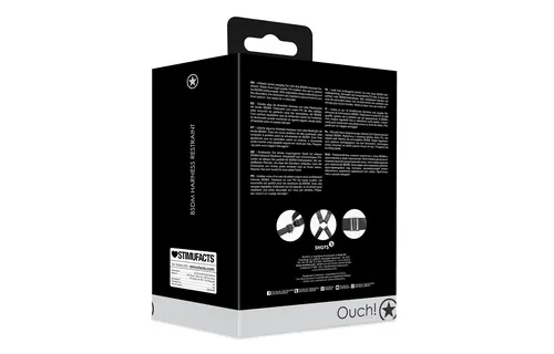 Bdsm Harnas Zwart - Stevig & Verstelbaar Pu-Leer Harnas