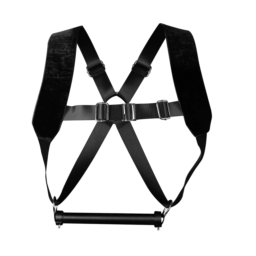 BDSM-Harness Fessel - Schwarz