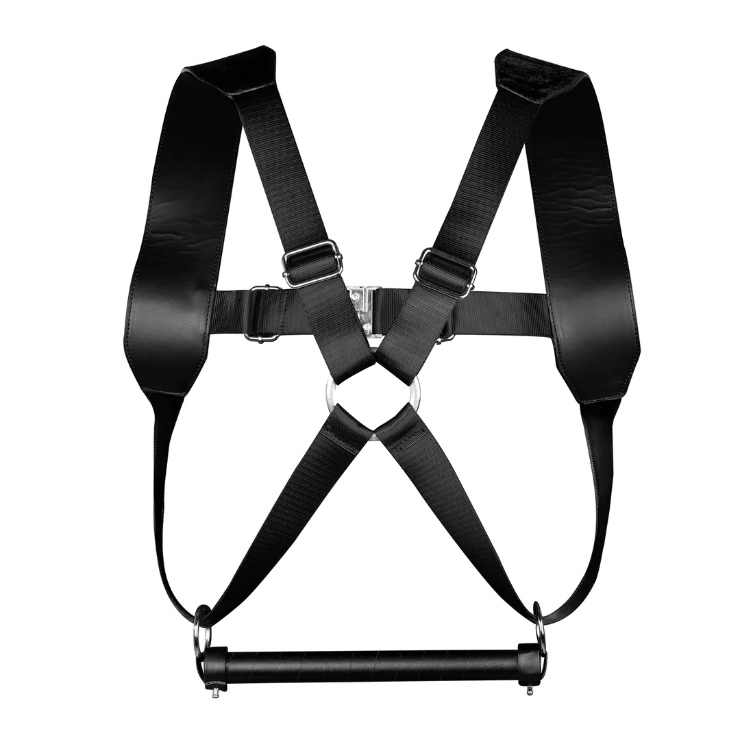 BDSM-Harness Schwarz – Stabiler & verstellbarer PU-Leder-Harness