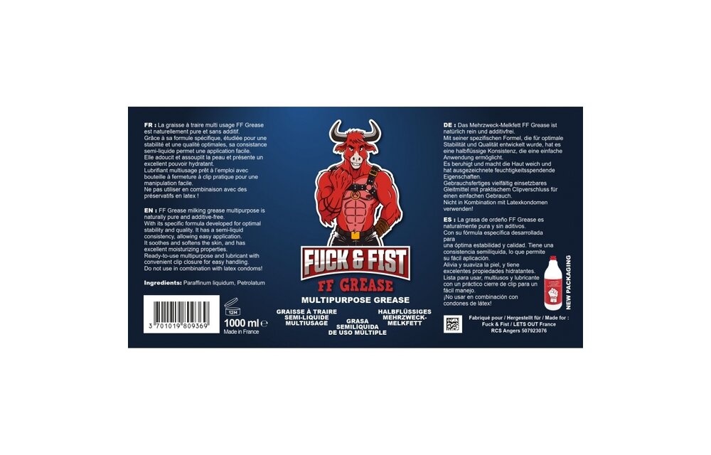 ✊Fuck & Fist FF Grease Milkfat 500ml