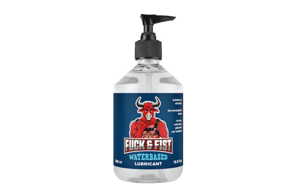 ✊Fuck & Fist Wasserbasiertes Gleitmittel 500 ml