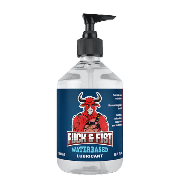 ✊Fuck & Fist Wasser Gleitmittel 500 ml