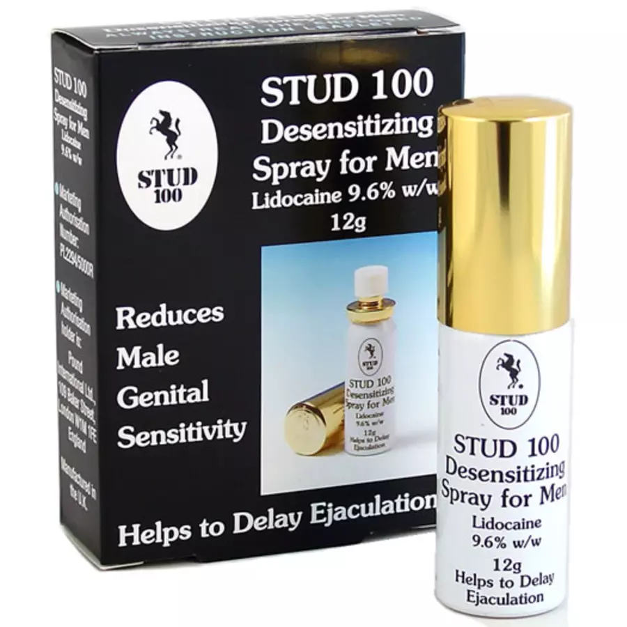 Stud 100 Delay Spray – Vertraag Vroegtijdige Zaadlozing Effectief